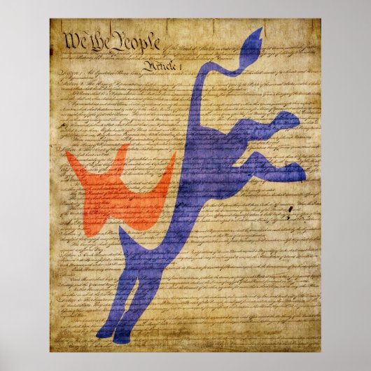 Democratische Partij Poster (Voorkant)