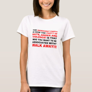 Democratische Partij weg T-shirt