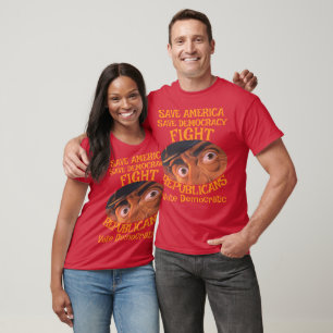 DEMOCRATISCHE PARTIJ ZL X1 KP ZORGKOSTEN PRIJS T-SHIRT