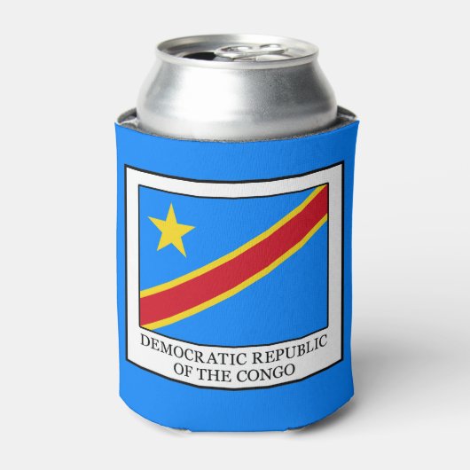 Democratische Republiek Congo Blikjeskoeler (Blikje Voorkant)