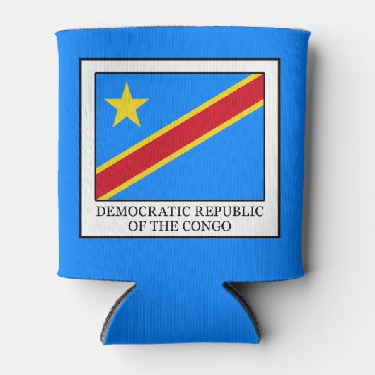 Democratische Republiek Congo Blikjeskoeler (Voorkant)