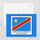 Democratische Republiek Congo Briefkaart (Voorkant / Achterkant)