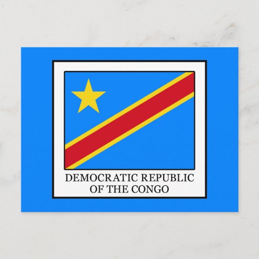 Democratische Republiek Congo Briefkaart (Voorkant)