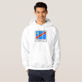 Democratische Republiek Congo Hoodie (Voorkant volledig)