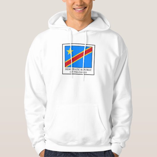 Democratische Republiek Congo Hoodie (Voorkant)