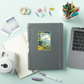 Democratische Republiek Congo Illustratie Sticker (iPad Cover)