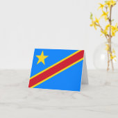 Democratische Republiek Congo Kaart (Gele Bloem)