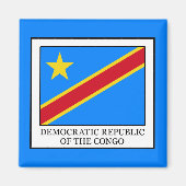 Democratische Republiek Congo Magneet (Voorkant)