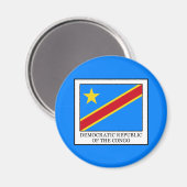 Democratische Republiek Congo Magneet (Voorkant / Achterkant)