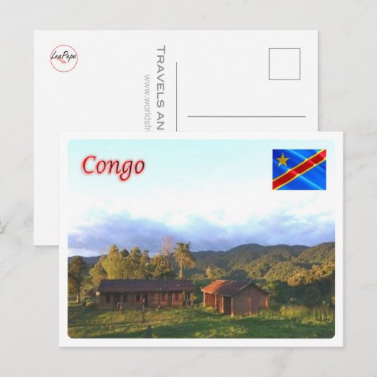 Democratische Republiek Congo - Miki - Briefkaart (Voorkant / Achterkant)