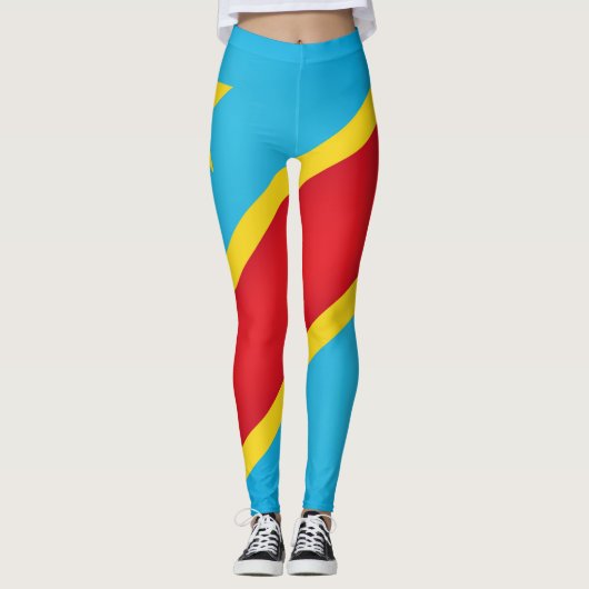 Democratische Republiek Congo - Mode Leggings (Voorkant)