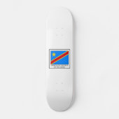 Democratische Republiek Congo Persoonlijk Skateboard (Voorkant)