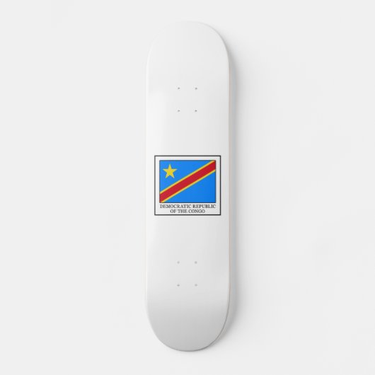Democratische Republiek Congo Persoonlijk Skateboard (Voorkant)