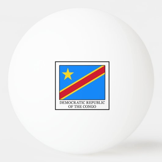 Democratische Republiek Congo Pingpongbal (Voorkant)