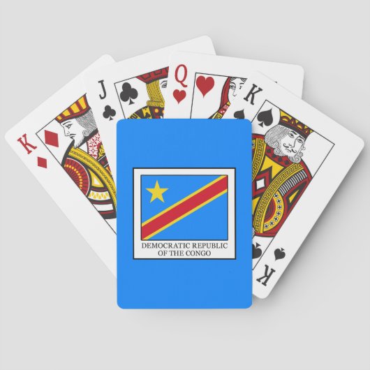 Democratische Republiek Congo Pokerkaarten (Achterkant)
