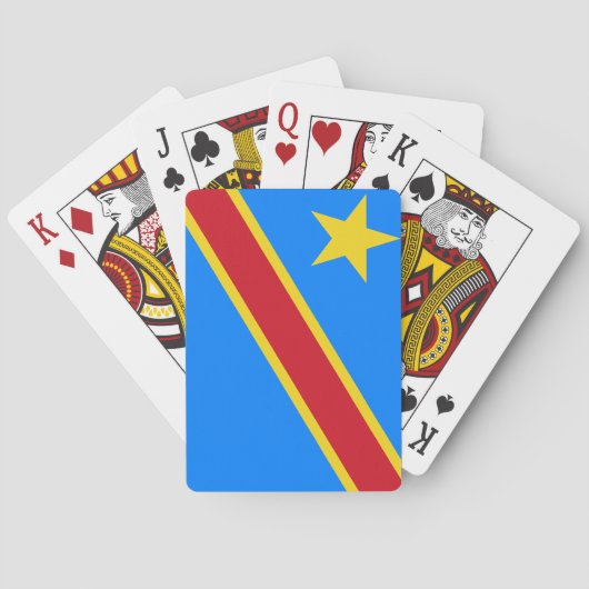 Democratische Republiek Congo Pokerkaarten (Achterkant)