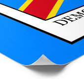 Democratische Republiek Congo Poster (Hoek)