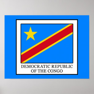 Democratische Republiek Congo Poster