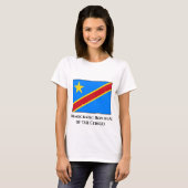 Democratische Republiek Congo T-shirt (Voorkant volledig)