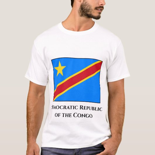 Democratische Republiek Congo T-shirt (Voorkant)