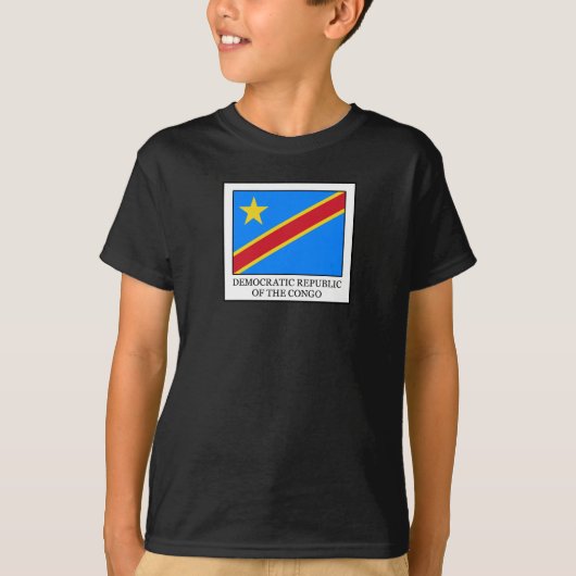 Democratische Republiek Congo T-shirt (Voorkant)