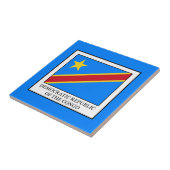 Democratische Republiek Congo Tegeltje (Zijkant)