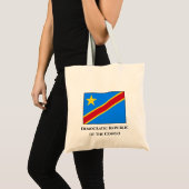 Democratische Republiek Congo Tote Bag (Voorkant (product))
