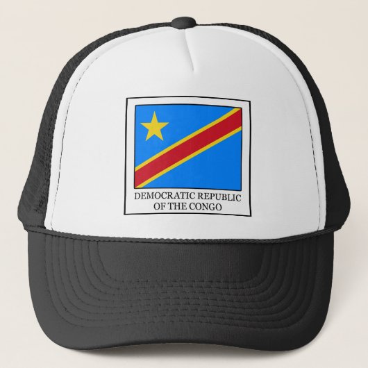 Democratische Republiek Congo Trucker Pet (Voorkant)