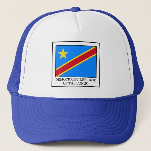 Democratische Republiek Congo Trucker Pet (Voorkant)