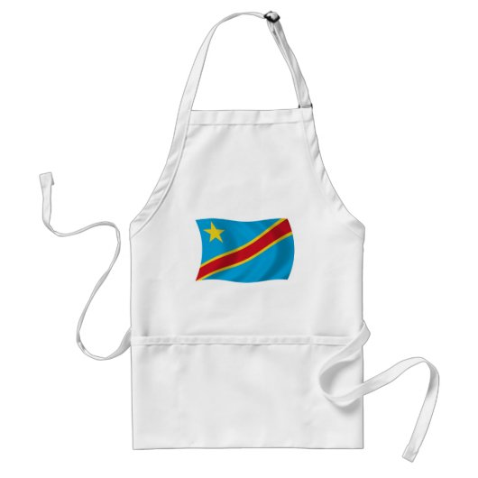 Democratische Republiek Congo Vlag Schort (Voorkant)