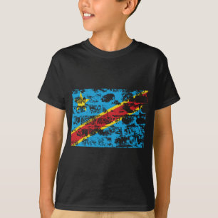 Democratische Republiek Congo Vlag T-shirt