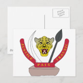 Democratische Republiek Congo wapenstilstand Briefkaart (Voorkant / Achterkant)