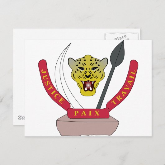 Democratische Republiek Congo wapenstilstand Briefkaart (Voorkant / Achterkant)