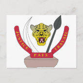 Democratische Republiek Congo wapenstilstand Briefkaart (Voorkant)