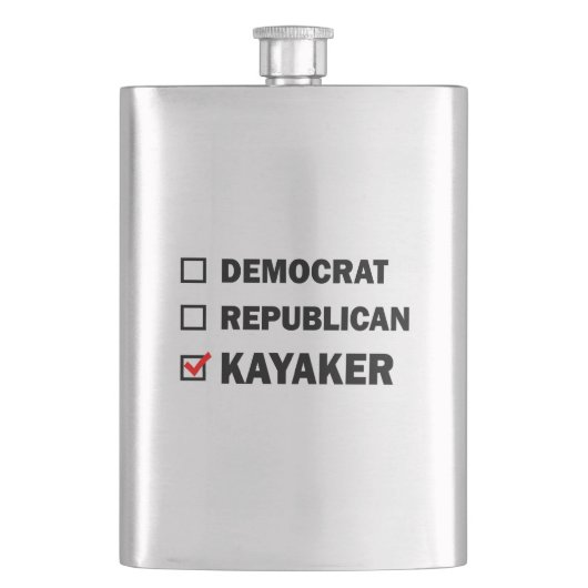 Democratische Republikein Kayaker Flacon (Voorkant)