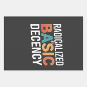 Democratische samenleving geradicaliseerd door bas inpakpapier vel (Voorkant)