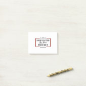 Democratische samenleving geradicaliseerd door bas post-it® notes (Op bureau)