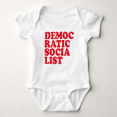 Democratische socialist romper (Voorkant)