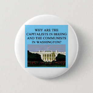 democratische socialiste barack obama ronde button 5,7 cm