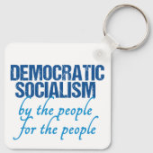 Democratische Socialistische Democratische Sociali Sleutelhanger (Achterkant)