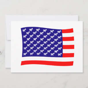 Democratische Stars and Stripes-vlag