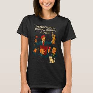 Democratische veiling mislukt Grappige literaire s T-shirt