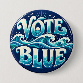 Democratische verkiezingen 2026 ronde button 7,6 cm