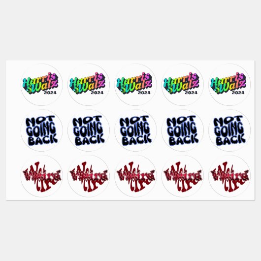 democratische verkiezingen labels (Vel)