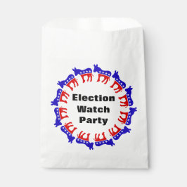 Democratische verkiezingswaarnemingspartij bedankzakje