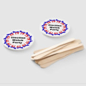 Democratische verkiezingswaarnemingspartij handwaaier (Niet-gemonteerd)