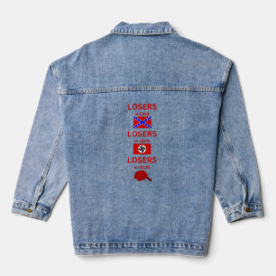 Democratische verliezer van het Rode pet Republike Denim Jacket