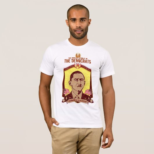 Democratische Volksrepubliek Obama Shirt (Voorkant volledig)