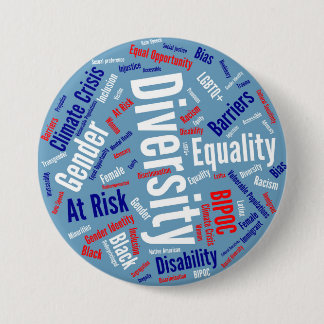 Democratische woorden Button