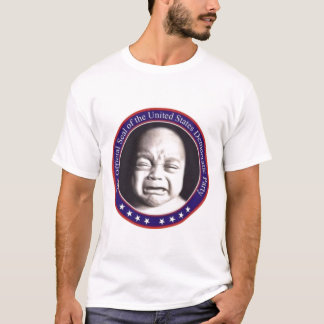 Democratische zegel t-shirt